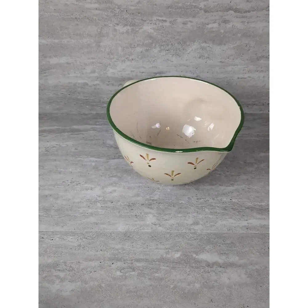 Nesting‎ Mixing Bowls Set Of 3, Apple Tree Design, Ceramic